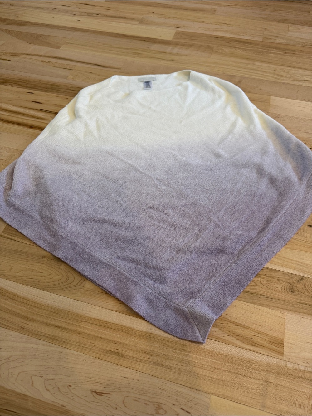 Barefoot Dreams CozyChic Ultra Lite Ocean Breeze Poncho-OS